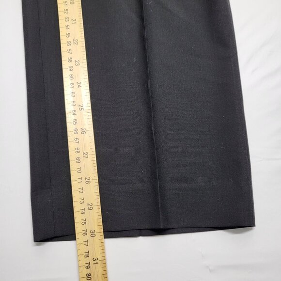 Corneliani Mens Dress Pants 38 X 30 Elite Slim Wool Extra Fine Black Italy Made - Picture 14 of 16